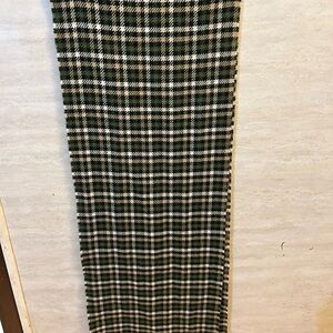 Steve Madden Plaid Scarf NWT Green & Black